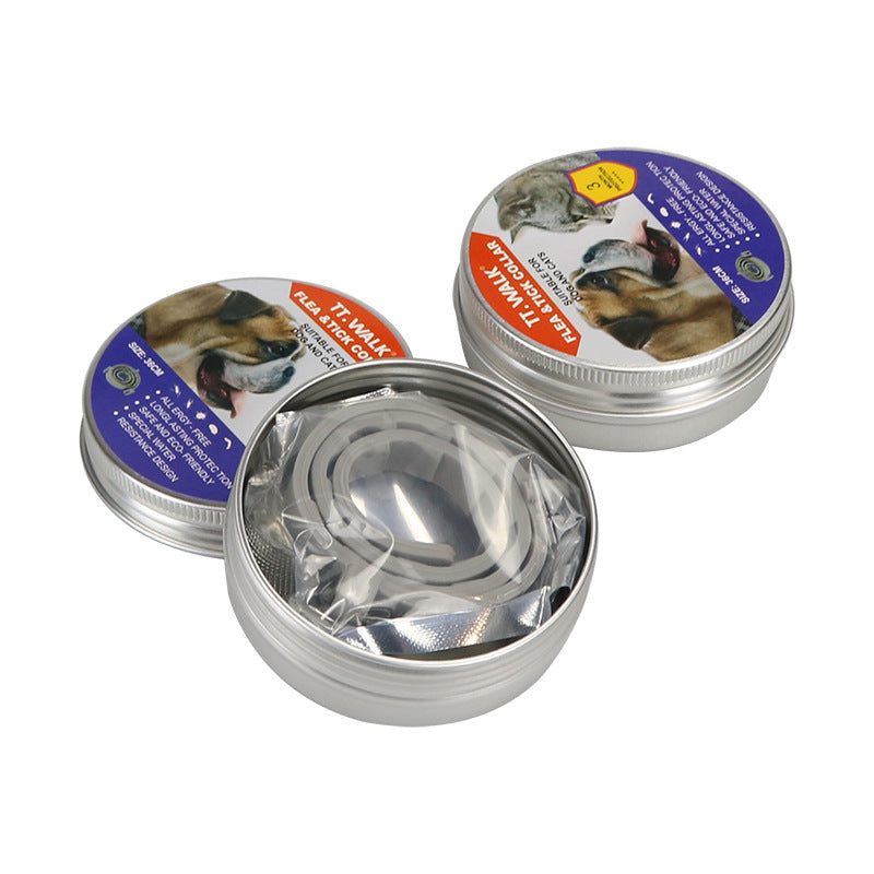 Amazon pet insect repellent collar cat and dog anti-bite anti-flea collar mite silicone collar manufacturers