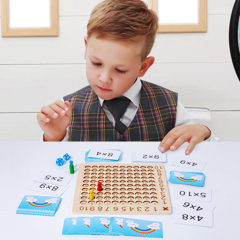 Multiplication Table Recitation Game Children's Toy Primary School Students Math Mental Arithmetic Practice Educational Early Learning Tool