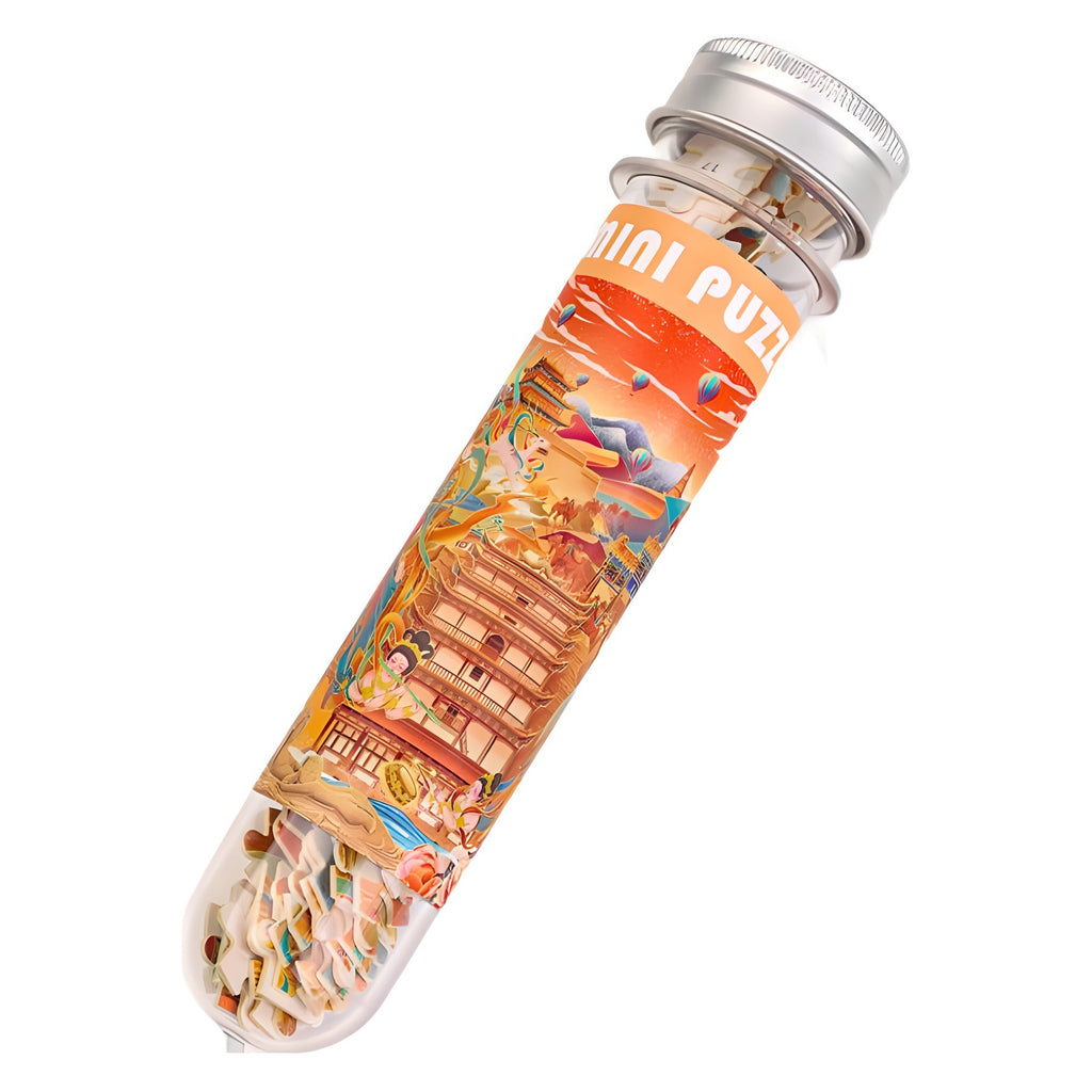 City Travel Hangzhou DIY Test Tube Puzzle Children's Educational Toys Attractions Gift Shop Wholesale Desktop Decorations