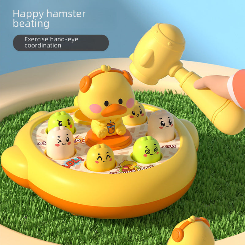 Hamster children beating toys boys and girls infant baby intelligence early education desktop game 1-2 years old 3