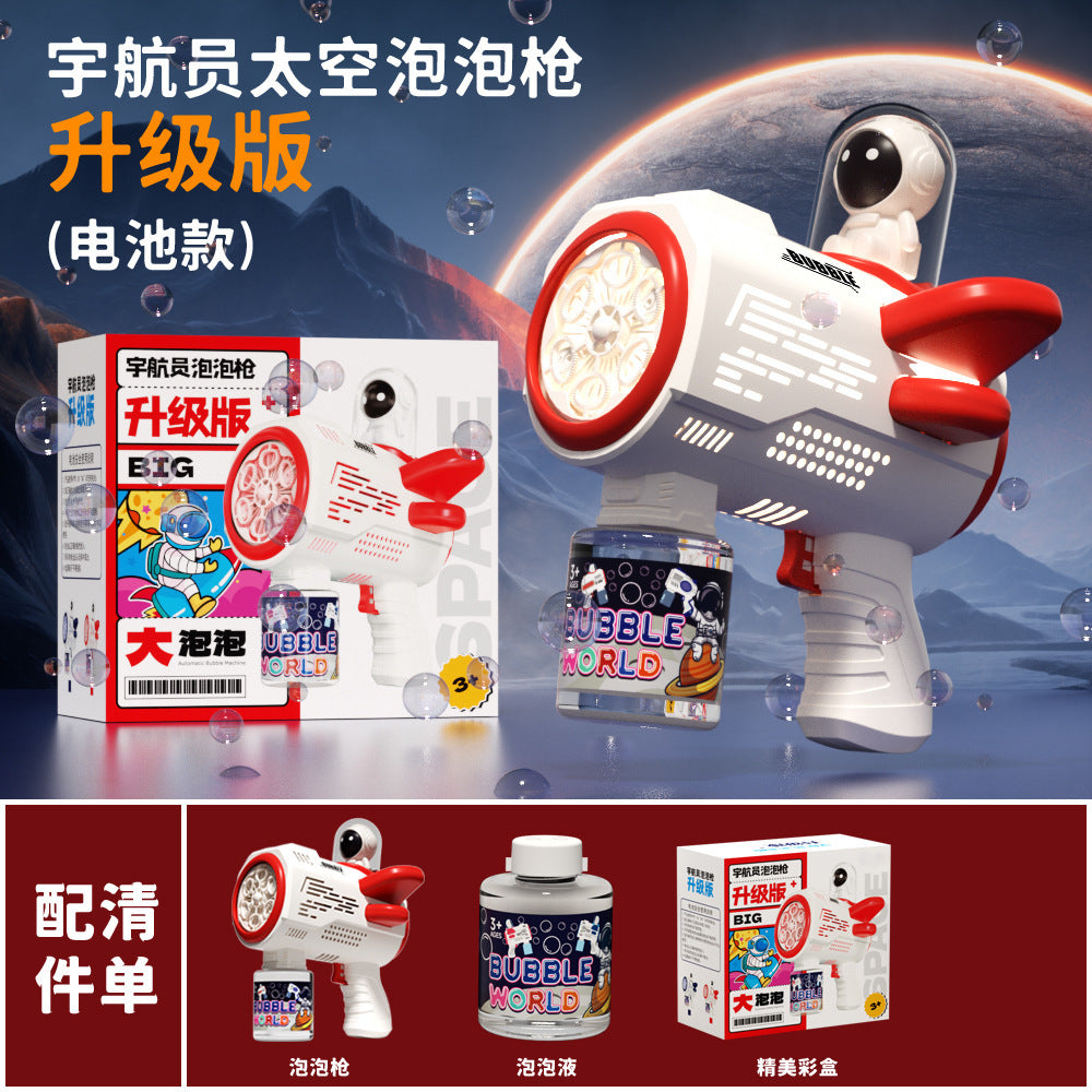 New net red shaking head unicorn automatic bubble machine children's hand-held bubble gun stick toy stall wholesale