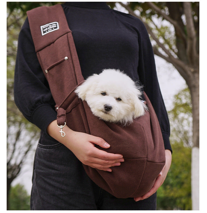 Widened Shoulder Strap Pet Shoulder Bag for Small Dogs, Double-Sided Crossbody Cat Bag, Wholesale Dog Bag for Pets