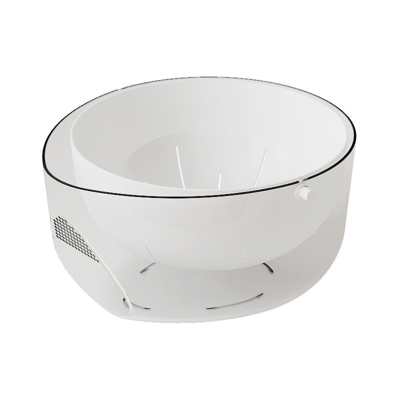Double-Layer Pet Kitchen Sink with Draining Basket for Washing Vegetables, Fruit Strainer, Rice Washing and Draining Tool