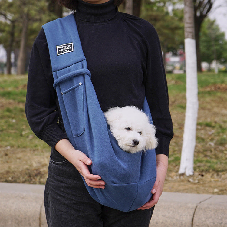 Widened Shoulder Strap Pet Shoulder Bag for Small Dogs, Double-Sided Crossbody Cat Bag, Wholesale Dog Bag for Pets