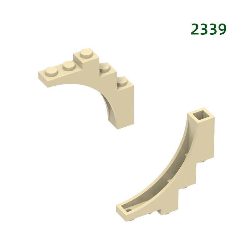 Wange DIY Domestic Compatible Small Particle Building Blocks 2339 Assembly Parts Seven-Hole 5-Hole Science and Education Toy Accessories Wholesale