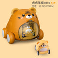 Explosions of children's toys cartoon tiger cute pet inertia force ejection toy car hot supply wholesale generation